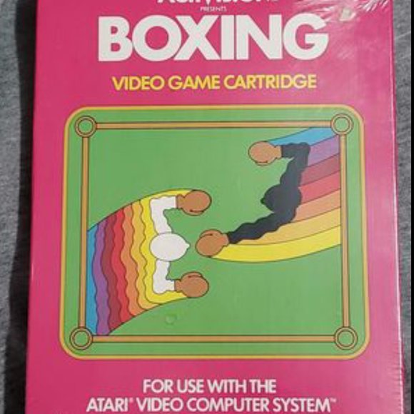 Unopened factory sealed atari games